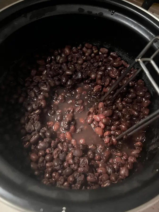 Non-oily, non-sweet red bean paste (Qingtuan zongzi bean bun donkey rolling) step 0