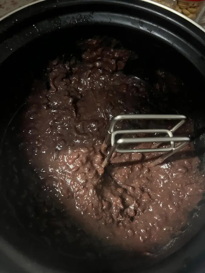 Non-oily, non-sweet red bean paste (Qingtuan zongzi bean bun donkey rolling) step 0