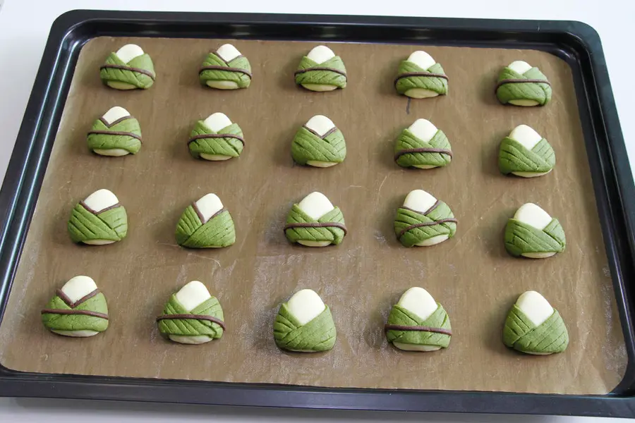 Zongzi cartoon biscuits step 0