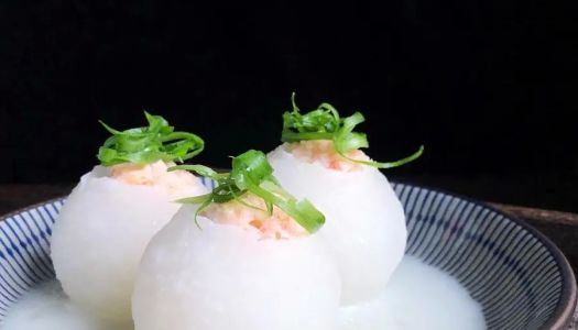 Pearl white jade (radish shrimp balls)