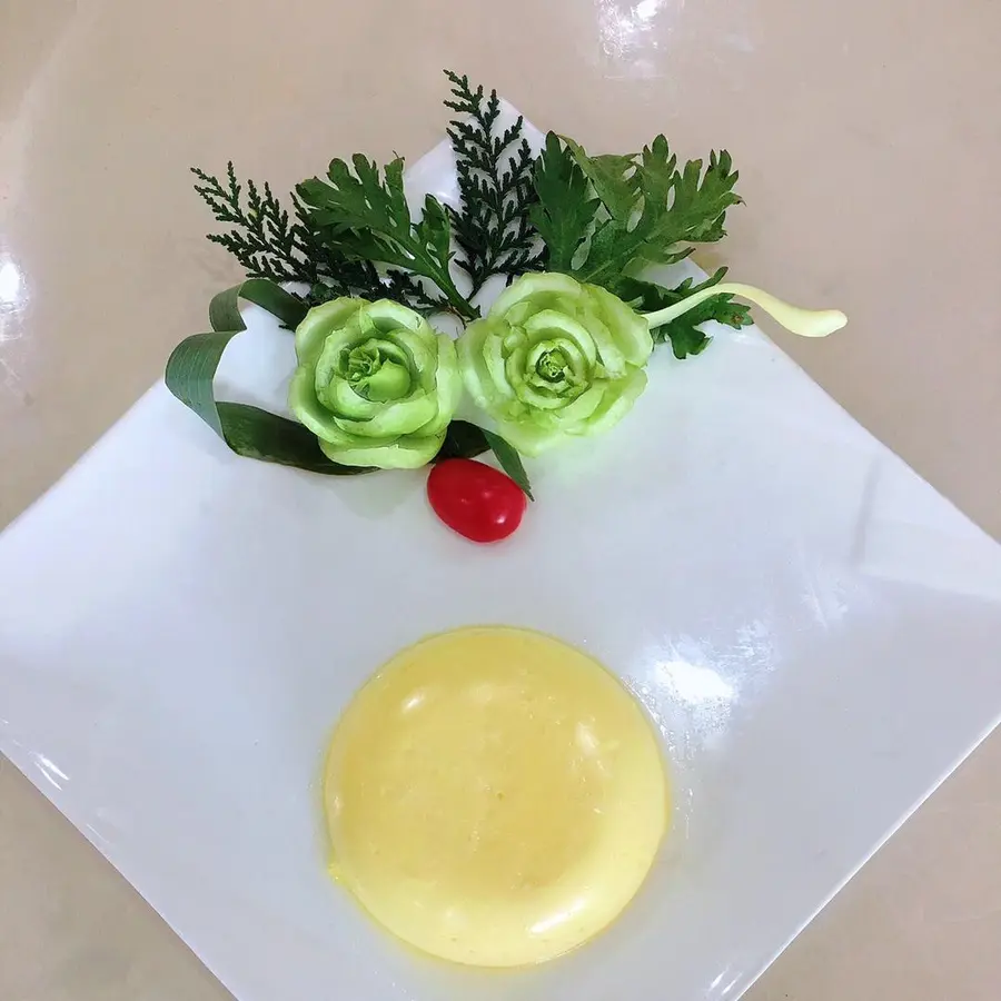 Creative Plating of Shanghai Green Roses step 0