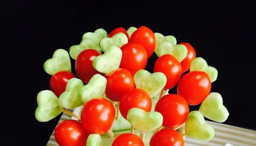 Creative fruit platter