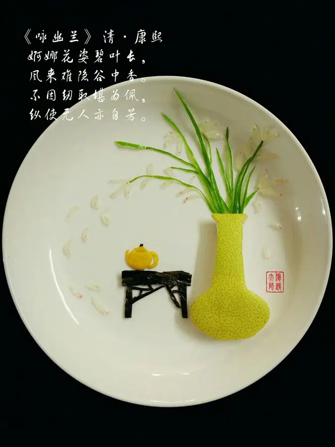 My Fruit and Vegetable Plate Painting (poem. Song. Words) step 0