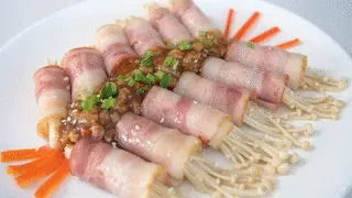 Chinese New Year's Eve Dinner Creative Dish! Firecrackers welcome the spring with good colors, and the guests on the table have a special row of noodles~ step 0