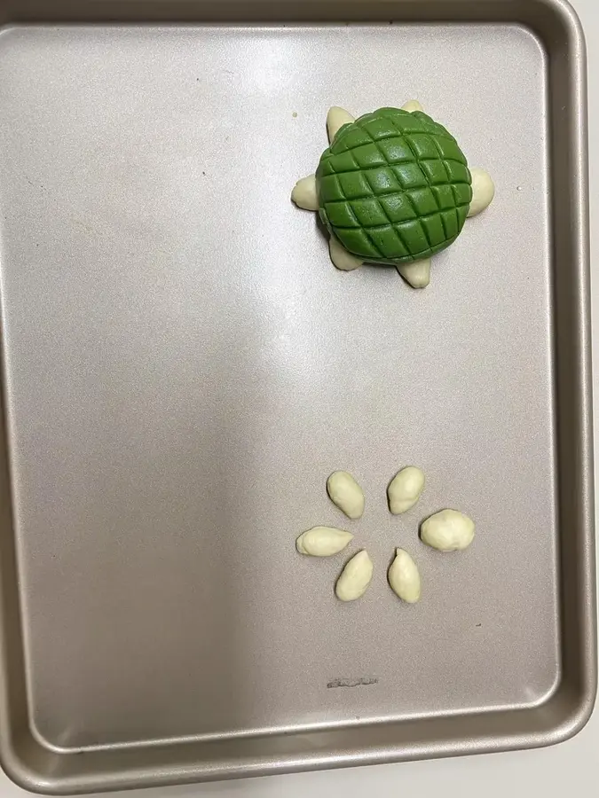 Cute to the point â—â— of foul turtle pineapple bun~ Who came up with this idea? step 0