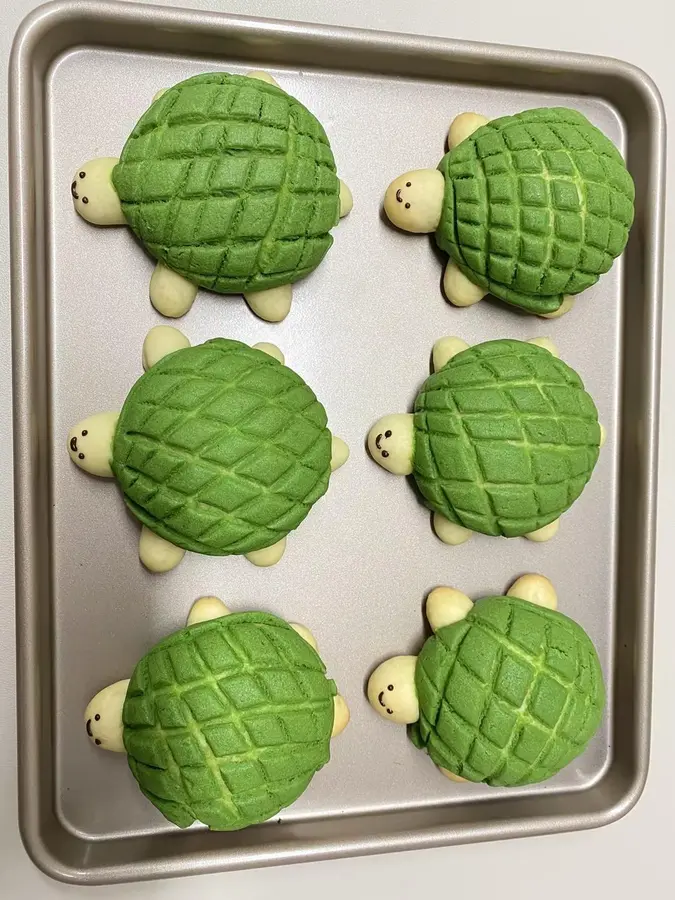 Cute to the point â—â— of foul turtle pineapple bun~ Who came up with this idea? step 0