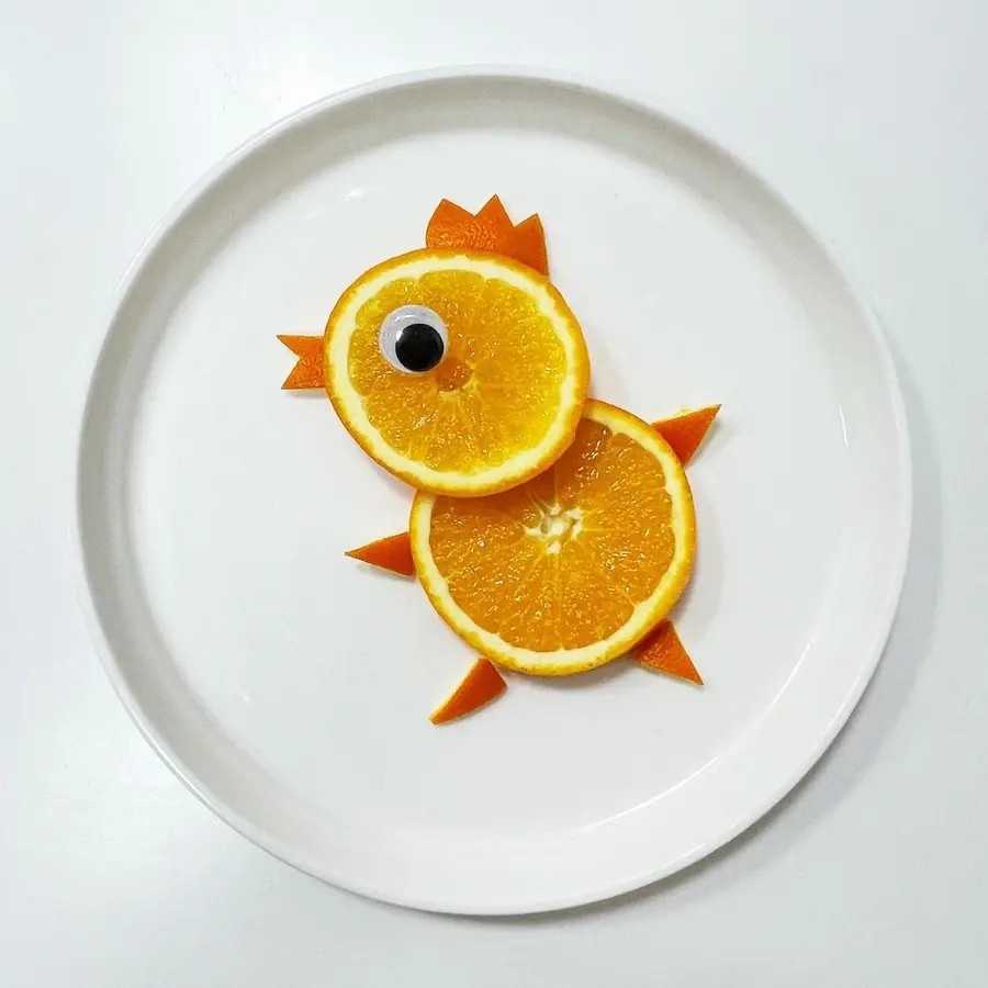 Fruit Platter Creative Breakfast Cartoon Princess Simple Version (Continuously Updated...... ï¼‰ step 0