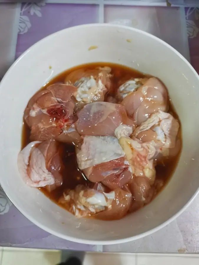 ã€Creative dishã€‘ Braised coconut chicken nuggets step 0