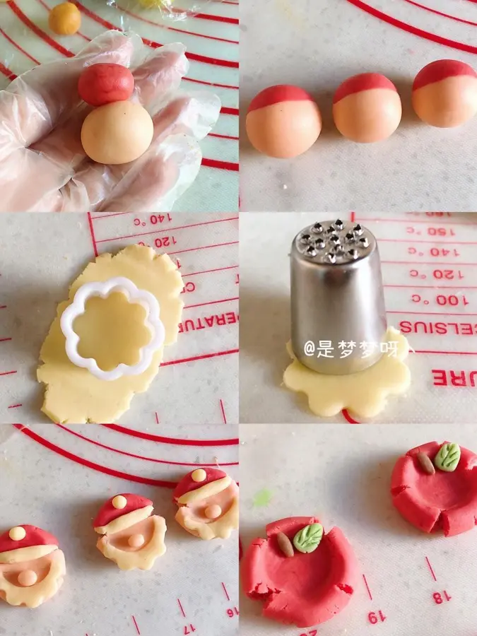  Super cute Christmas dessert â—ï¸ margarita cookies ãŠ™ï¸ without molds step 0