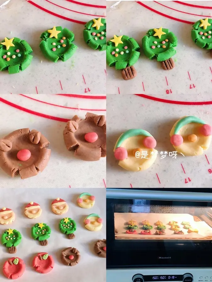  Super cute Christmas dessert â—ï¸ margarita cookies ãŠ™ï¸ without molds step 0