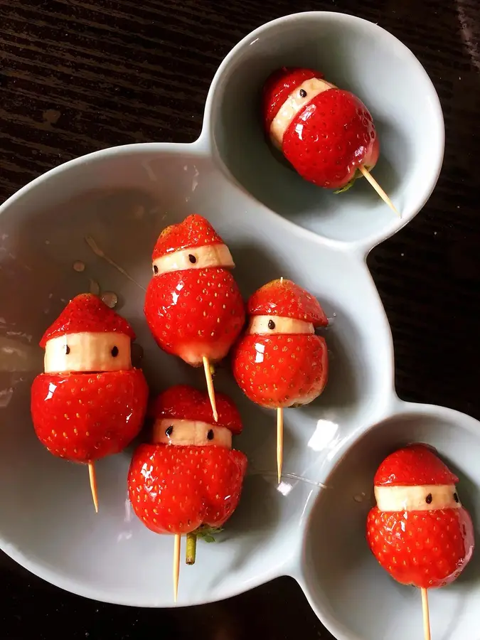 Christmas strawberries step 0