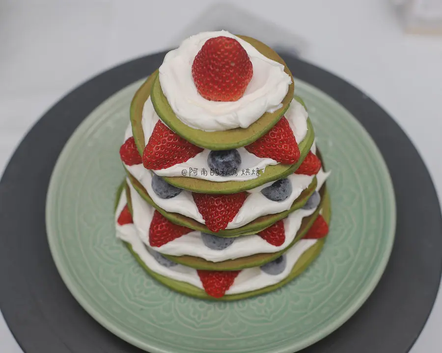 Christmas Special: No Oven Required! Christmas Matcha Muffins! step 0