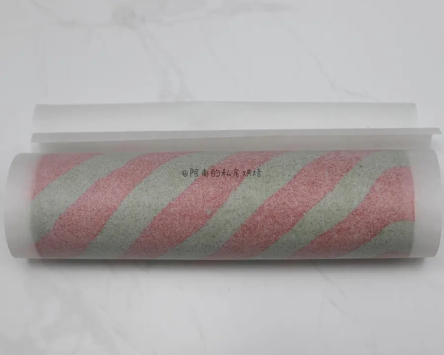 Christmas Special: Christmas two-color cake roll ~ a cake roll with a super sense of atmosphere ~ step 0