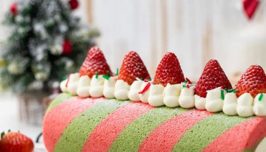 Christmas Special: Christmas two-color cake roll ~ a cake roll with a super sense of atmosphere ~