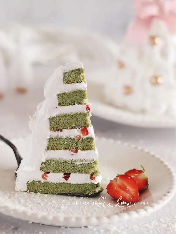 All-you-can-eat Christmas tree  Christmas cake desserts step 0