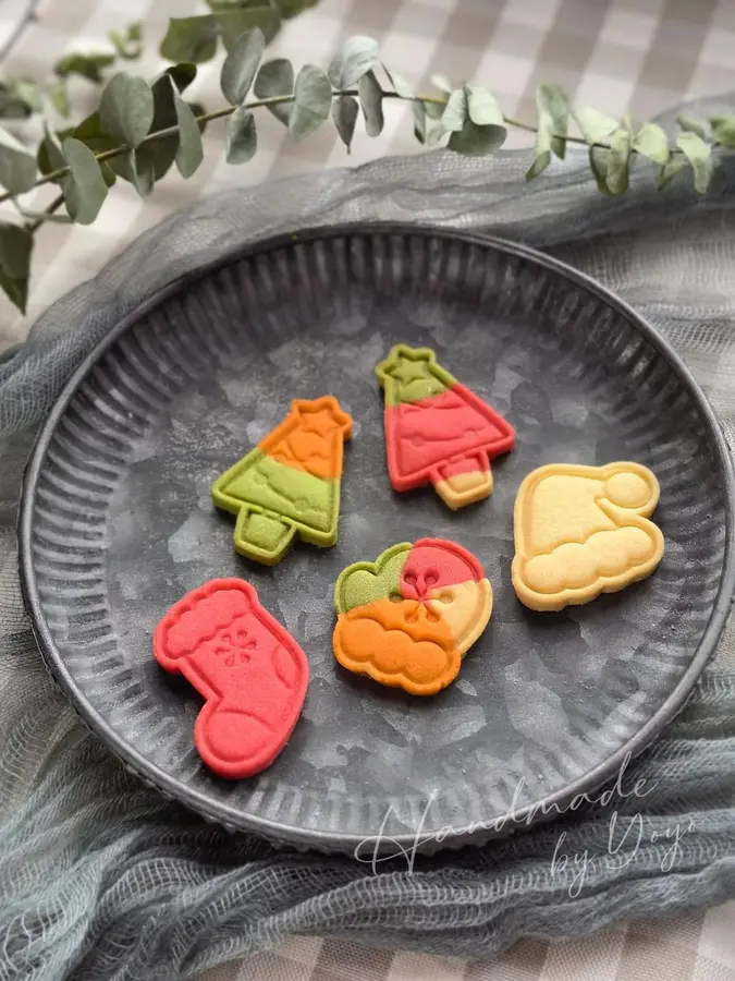 Super cute Christmas cookie cookies, perfect cure for OCD step 0