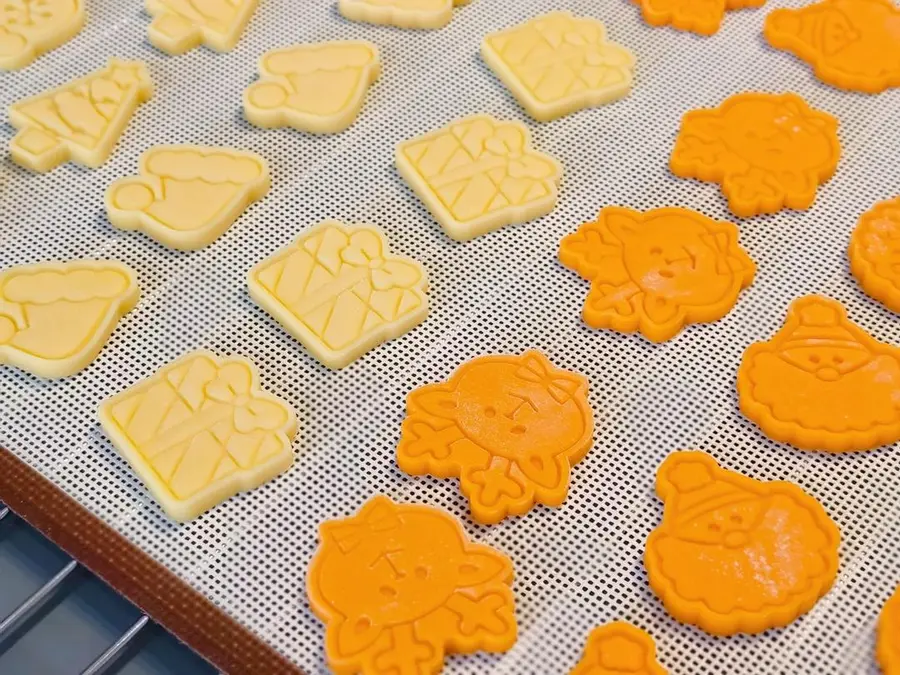 Super cute Christmas cookie cookies, perfect cure for OCD step 0