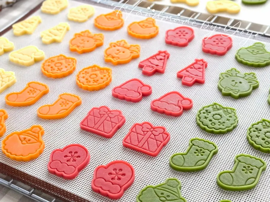 Super cute Christmas cookie cookies, perfect cure for OCD step 0