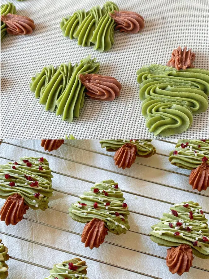 Christmas Tree Cookies