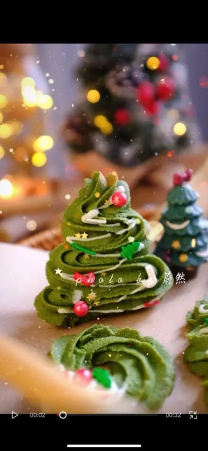 Christmas Tree Cookies