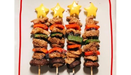 Lamb skewers have also passed the [Christmas]  oven version