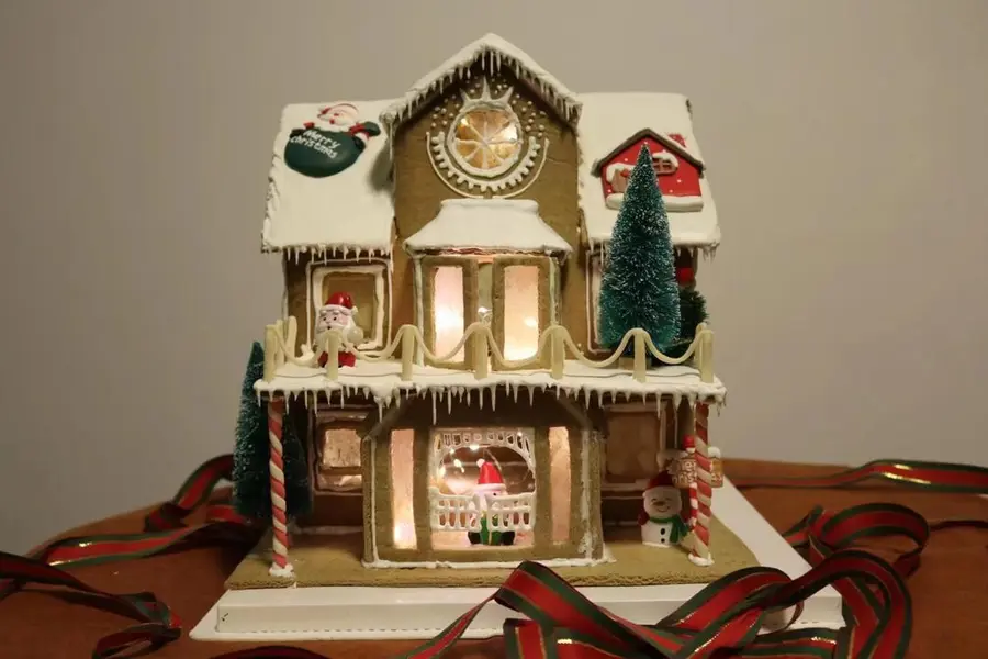 Christmas gingerbread house