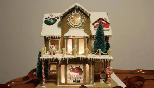 Christmas gingerbread house