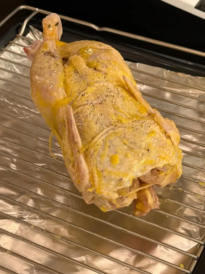 Christmas roast chicken step 0