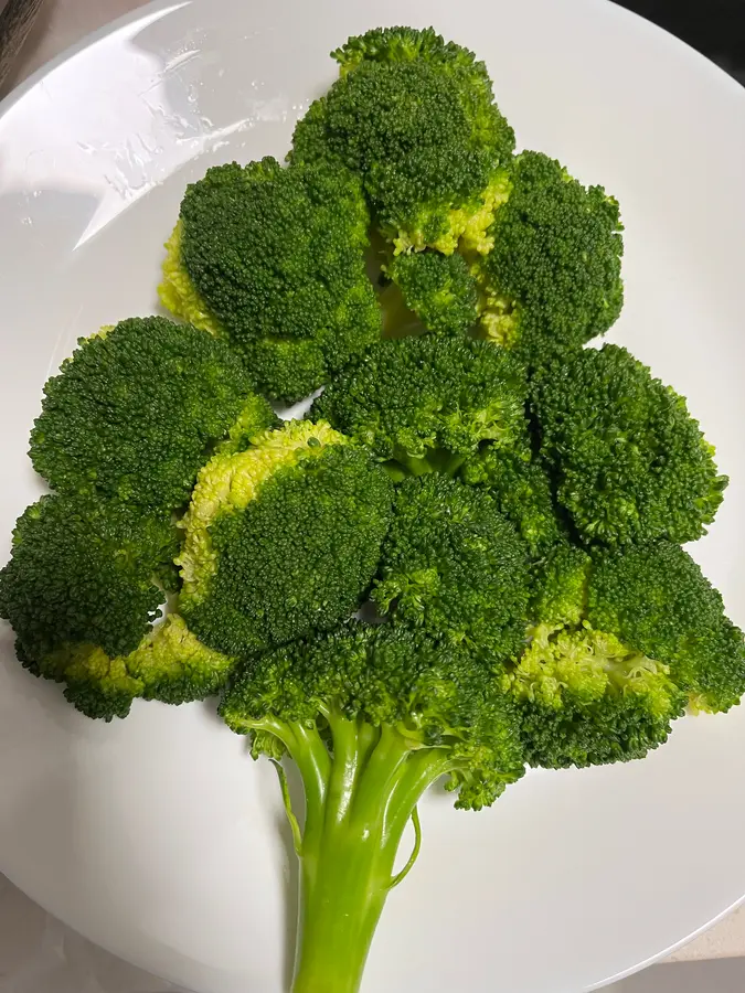 Wu Jianhao celebrates Christmas - Fat Reduction Broccoli Christmas Tree step 0