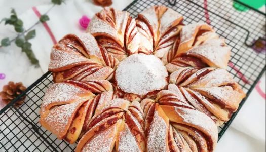 Snowflake bread