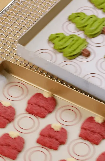 The Christmas cookie gift box  is easy to squeeze and effortless, learn 5 at a time! step 0