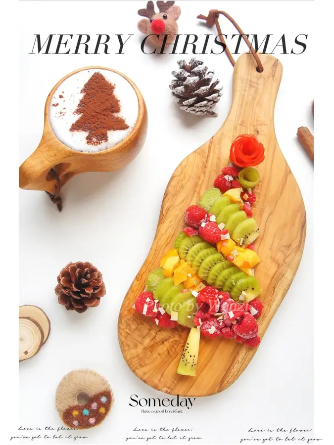 Christmas Table - Christmas Tree Fruit Platter 