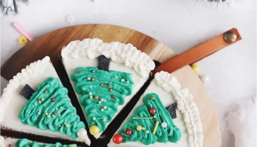  Christmas Cake  Homemade Christmas Tree Dessert Detailed Tutorial