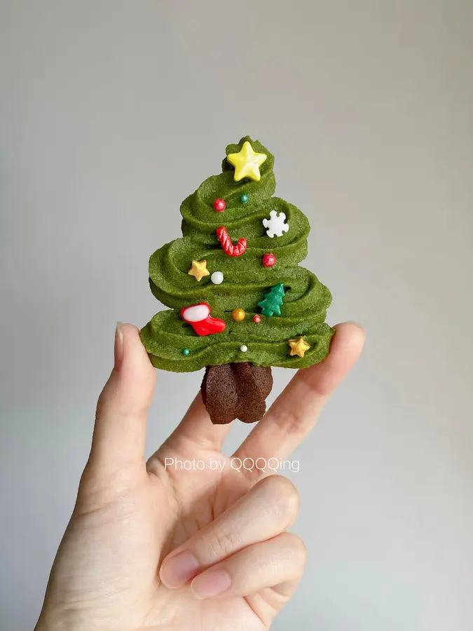  Christmas tree cookies step 0