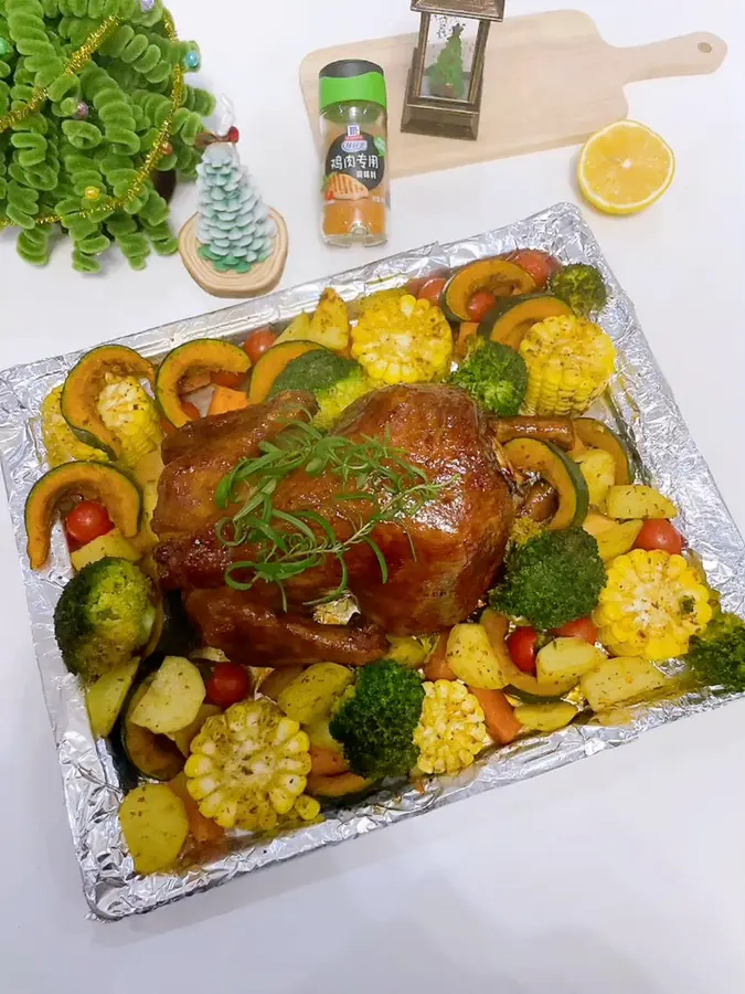 McCormick's Christmas Apple Roast Chicken step 0