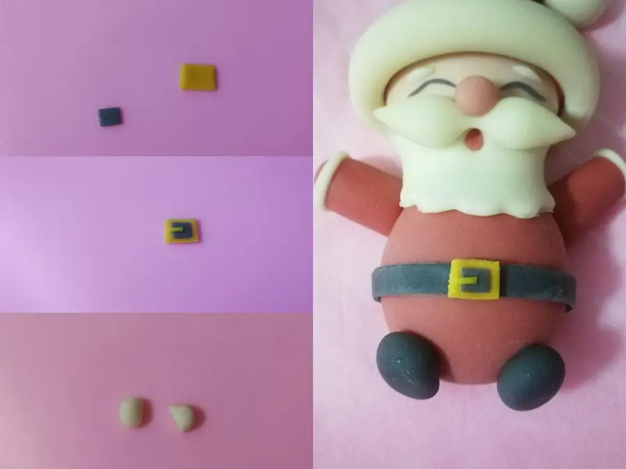 Cute Santa Claus steamed buns step 0