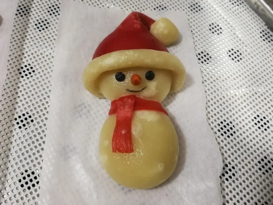 Cute Santa Claus steamed buns step 0