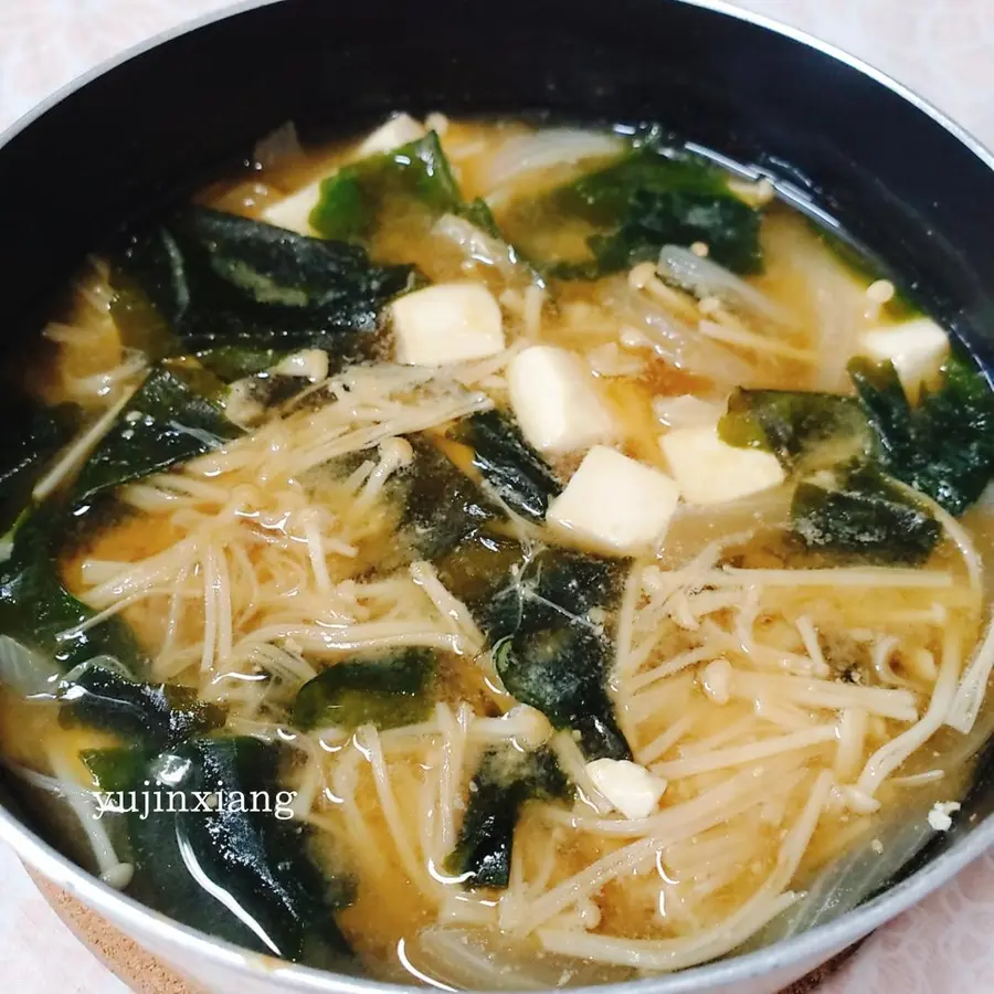 The Japanese teach you how to make miso soup (Japanese home cooking, you can't drink enough for a lifetime~) step 0