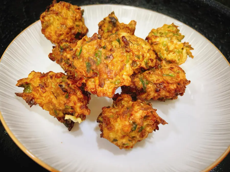 Mom's brand fried carotene meatballs