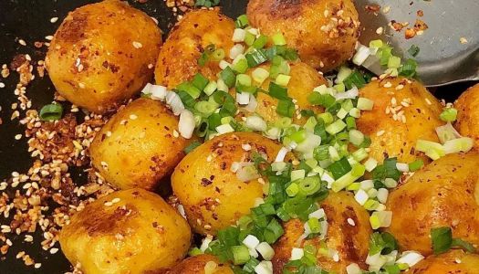 Enshi small potatoes|Fried potatoes have the taste of a food stall!