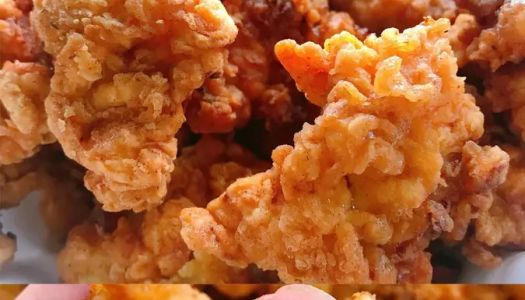 The home version of the crispy fried chicken nuggets, no fried chicken powder required