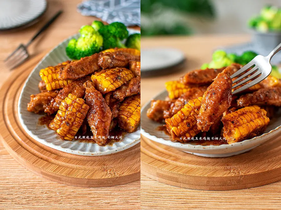 It's super easy! Kuaishou|Late-night cafeteria|Japanese-style teriyaki corn chicken wings step 0