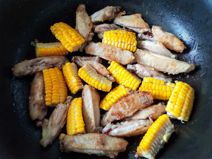 It's super easy! Kuaishou|Late-night cafeteria|Japanese-style teriyaki corn chicken wings step 0