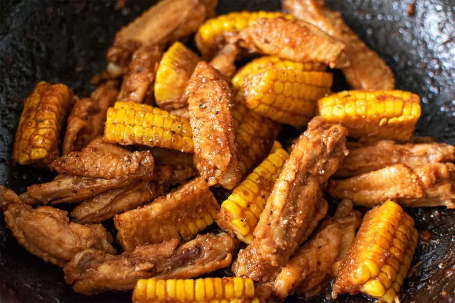 It's super easy! Kuaishou|Late-night cafeteria|Japanese-style teriyaki corn chicken wings step 0