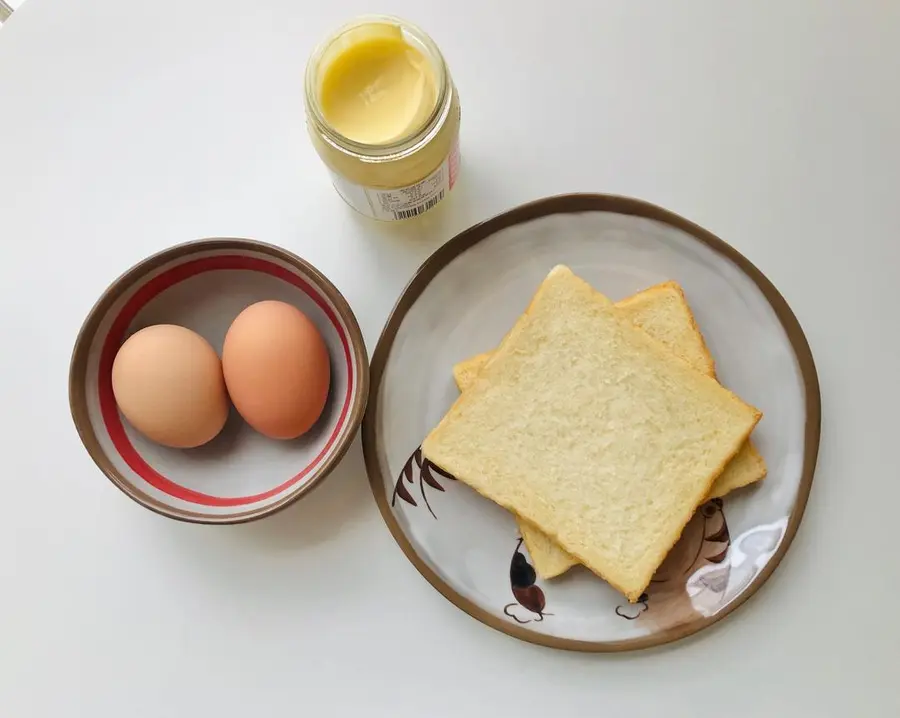 The same  egg sandwich â—ï¸ in the late-night cafeteria comes with a comparison of the original step 0