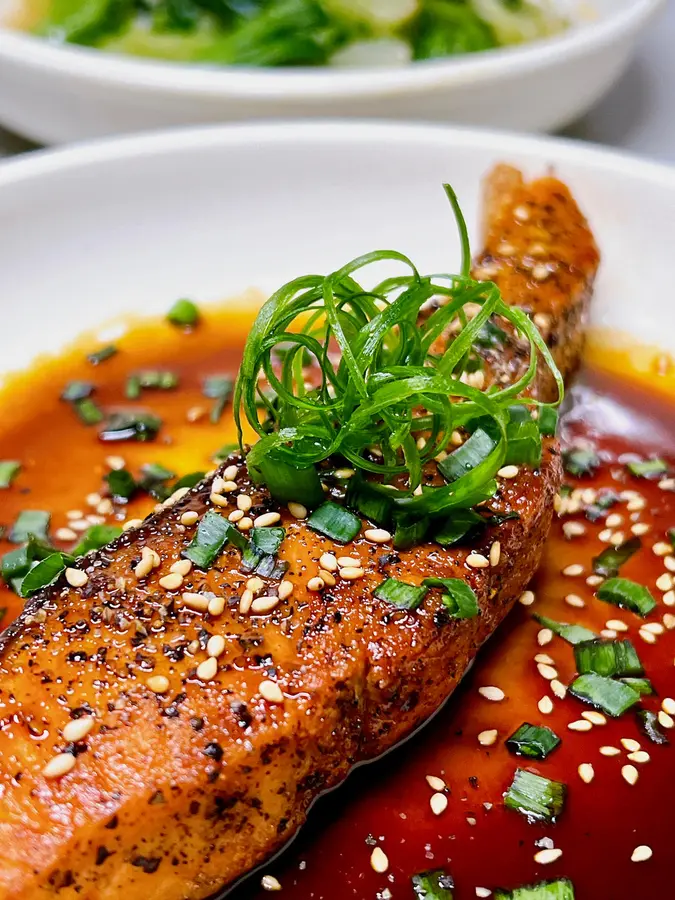 Teriyaki salmon