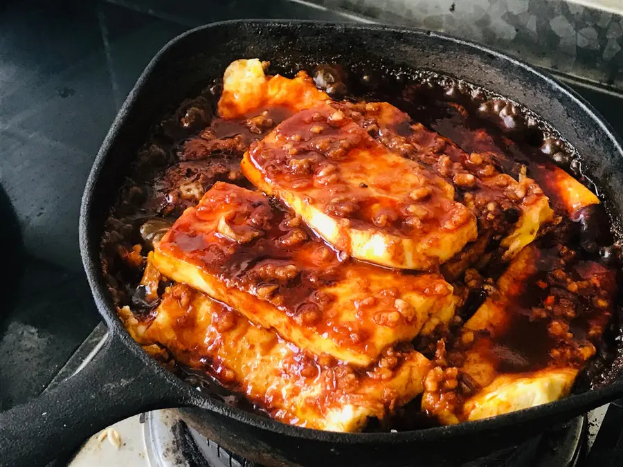 Low-calorie version of Korean-style teppanyaki tofu step 0