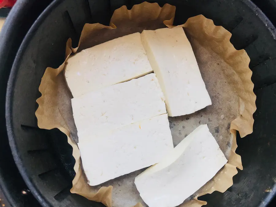 Low-calorie version of Korean-style teppanyaki tofu step 0