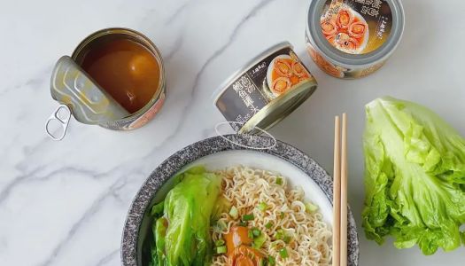 15 minutes of delicious ❗️ instant abalone noodles