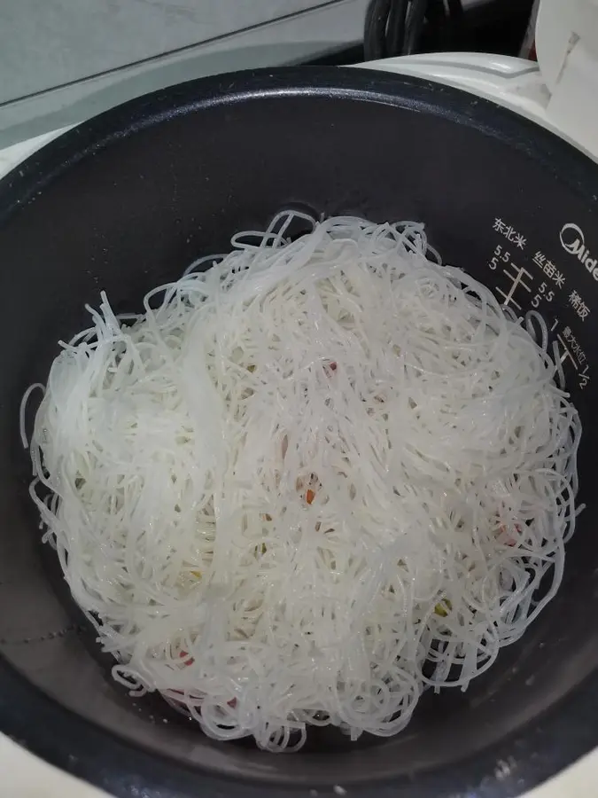 Late-night cafeteria â—ï¸ rice cooker version of the vermicelli sixtie step 0